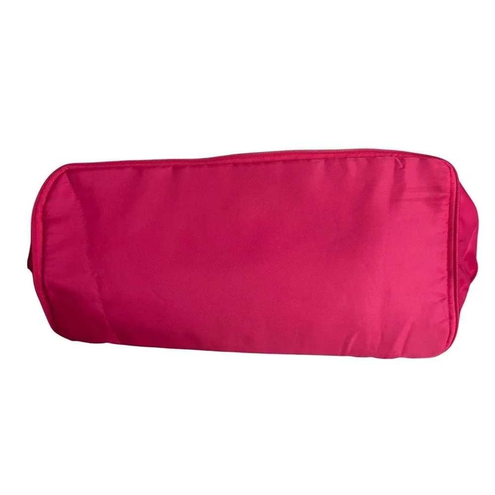 The Foldie Hot Pink Travel Tote Weekender Bag Packing Cubes Carry On Luggage Set